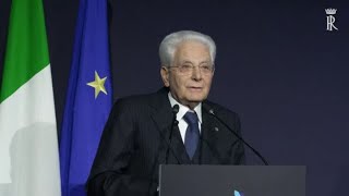 Mattarella quotI poteri dello Stato non sono fortilizi contrappostiquot [upl. by Carleen]