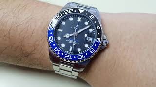 Steinhart Ocean 39 GMT Classic Ceramic Batman [upl. by Anirdna535]