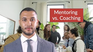 The Difference between Mentoring and Coaching Mentoring vs Coaching [upl. by Aras]