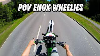 Rieju Mrt 50cc Pov Wheelies [upl. by Josiah]