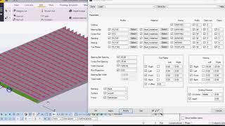 Tekla Structures Grating Plugin [upl. by Trah]