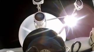 Red Bull Felix Baumgartner NASA fish eye lens caught faking our reality quotFlat Earthquot GoPro [upl. by Arabelle181]