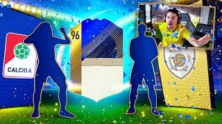 ICON AND 95 TOTS IN THE SAME PACK FIFA 18 [upl. by Elaina]