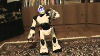 Robosapien V2 White UK Version DANCE DEMO [upl. by Amin]