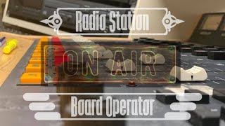 Radio Station  Board Operator [upl. by Tnilk]