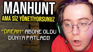 Manhunt Ama Aboneler Oyunu Yönetiyor  Minecraft Doğukan Adal [upl. by Anonyw]