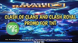 Register CLASH ROYALE amp CLASH OF CLANS Promo in TNT New Update  Mag Register COC amp CLASH royale [upl. by Heshum]