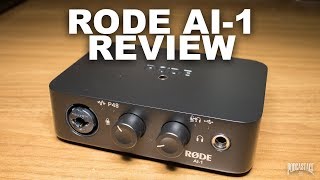 Rode AI1 USB Audio Interface Review  Test  Explained [upl. by Ebberta314]