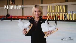 ALJONA SAVCHENKO EXCLUSIVE INTERVIEW by John Wilson Blades [upl. by Eipper]