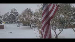 Colorado Springs November 78th 1 foot of snow Austin Bluffs and Stetson Hills [upl. by Grosvenor]