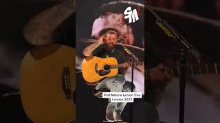 Post Malone Performing Lemon Tree Live In London 2023 [upl. by Seana]