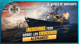 ¡GUIA COMPLETA para los CRUCEROS ALEMANES en WORLD OF WARSHIPS  ¡ACTUALIZADO 2024 [upl. by Avlasor]