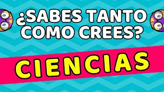 ☑️ 40 Preguntas de CIENCIA que Pondrán a Prueba tu Mente 🔬🧠  ¿Cuántas Acertarás  Mundo de Trivias [upl. by Leventis]