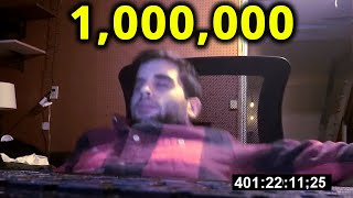 Guy Counts To 1 Million In One Take  World Record [upl. by Olracnaig]