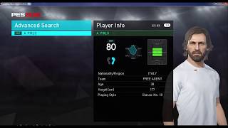 How to add player in pes 2018 [upl. by Leontyne850]