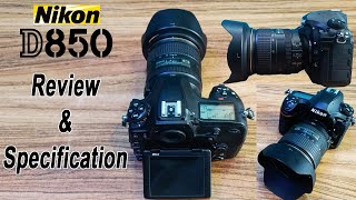 Nikon D850 Review Nikon D850 features and specifications [upl. by Arihs]