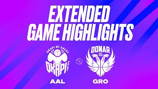 Okapi Aalst vs Donar Groningen  Game Highlights [upl. by Eerehc273]