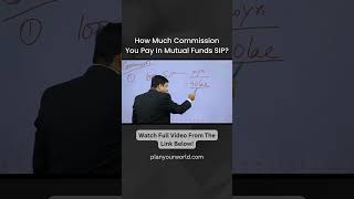 How Much Commission You Pay In Mutual Funds SIP [upl. by Rodrich38]