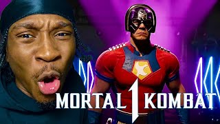 Peacemaker Gameplay Trailer Reaction  MORTAL KOMBAT 1 [upl. by Beckman727]