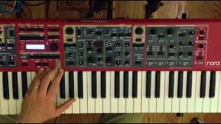 Coldplays Magic Piano Sound Tutorial  Nord Stage [upl. by Fortier]