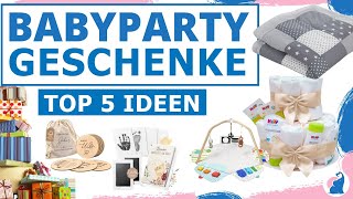 Babyparty Geschenke  Top 5 Ideen [upl. by Platon]