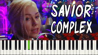 Phoebe Bridgers  Savior Complex piano tutorial [upl. by Aurelio]