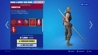 NEW LEBEAUS BO PICKAXE IN FORTNITE NEW STAFF STRIKE ANIMATION [upl. by Kotz855]