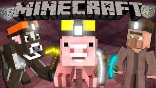 If Mobs Could Mine  Minecraft [upl. by Jarvis]