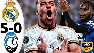 Real madrid vs Atalanta 50  Super Cup All Goals amp Highlights 2024 [upl. by Maurreen]