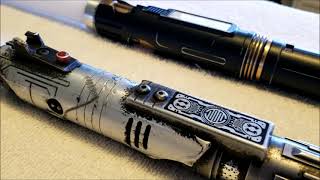 The Electrum Sabercrafts Scion and EvoFlex  a showcase and comparison [upl. by Gilbart]