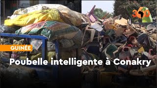 Des poubelles intelligentes à Conakry pour la gestion des déchets [upl. by Aivat33]