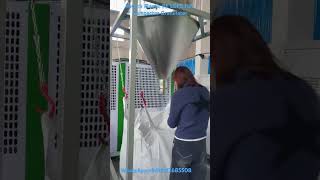 500kgh LDPE film Compactor Double Stage Granulator Export to Bulgaria plasticgranulator recycle [upl. by Einahpets]