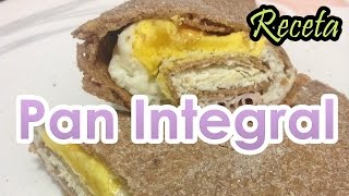 Como Hacer Pan Integral  Receta [upl. by Esor820]