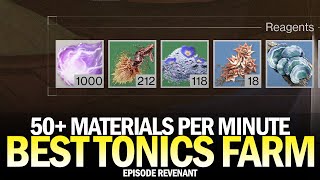 Fastest Tonic Materials Farm 50 Reclaimed Vitality Per Minute amp Powders Destiny 2 [upl. by Sucramraj]