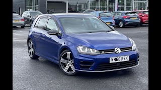 Approved Used Volkswagen Golf R TSI BlueMotion Tech 4Motion  Motor Match Chester [upl. by Orelee]