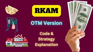 OTM RKAM  1 Straddle  2 Strangles Strategy  Very Compressed Code  Strategy amp Code Explanation [upl. by Limaa]