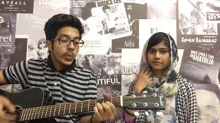 Ahare Jibon  covered by Sharna amp Sampad  Tale of Harmonies  Doob chirkut Acoustic [upl. by Ffirahs]