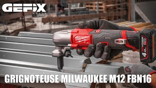 GRIGNOTEUSE MILWAUKEE M12 FBN16 by GEFIX GROUP [upl. by Atinit355]