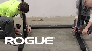 How to Assemble an S1 Rogue Squat Rack [upl. by Eneres]