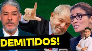 Jornalistas da Globo que fizeram o L são DEMITIDOS e PROTESTAM na porta da emissora o amor venceu [upl. by Asirrac]