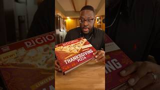 THANKSGIVING PIZZA from Digiorno is not what you expect ⭐️ foodreview holiday shorts [upl. by Pavlish174]