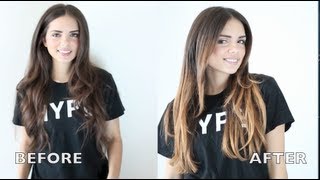 ¿Como hacer las mechas californianas en casa [upl. by Oicram]