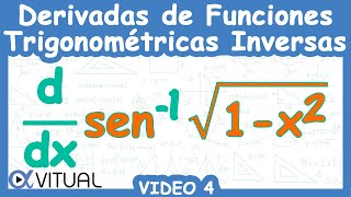 🚀 Derivadas de Funciones Trigonométricas Inversas  Video 4 [upl. by Anelhtak7]