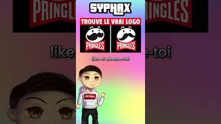 TROUVE LE VRAI LOGO DE PRINGLES  shortswithzita syphax shorts [upl. by Ragan]