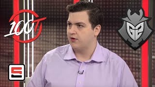 Jacob Wolf dissects G2 roster shuffle and poaching claims Bangs move to 100 Thieves  ESPN Esports [upl. by Siuol]