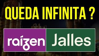 RAIZ4 RAÍZEN MAIS QUEDA CHEGANDO JALL3 JALLES RESULTADOS raiz4 investir bolsadevalores jall3 [upl. by Bruyn]