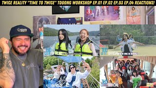 TWICE REALITY quotTIME TO TWICEquot TDOONG WORKSHOP EP01 EP02 EP03 EP04 Reactions [upl. by Gray53]