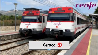 Xeraco  Cercanías Renfe  Benson [upl. by Eiramave]