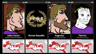 Unbiased History Roman Emperors Timeline [upl. by Bensky]