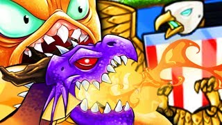 DRAGON OCTOPUS TENTACLE vs FINAL BOSS  Octogeddon Part 7  Pungence [upl. by Nylesoy]